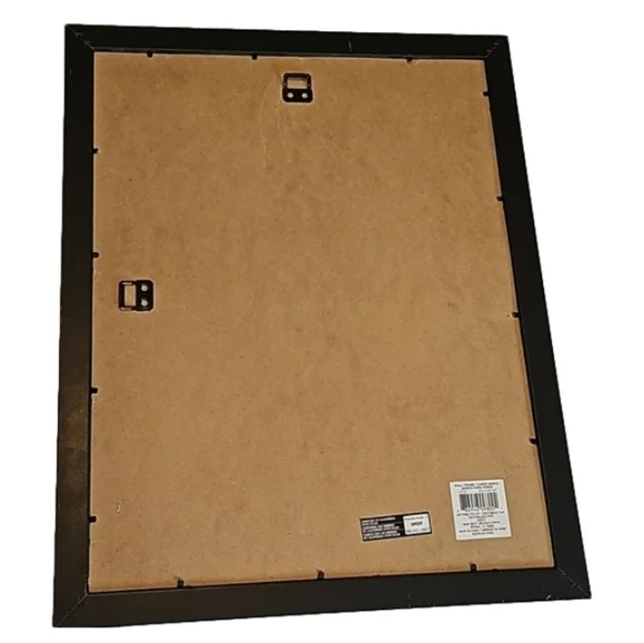 Hand Crafted Original Acrylic Pour Painting  The First One Upcycled Framed 16x20 - Picture 6 of 17